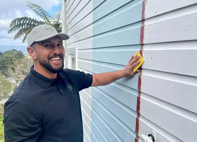 Owner of Ready to Roll Painting Services. Jonty smiling.